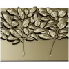 Twin Leaf Decorative Panel STL