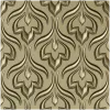 Ornate Floral Panel Relief STL