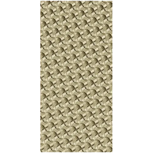 Woven Ribbon Decorative Panel STL for CNC