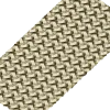 Woven Ribbon Decorative Panel STL for CNC