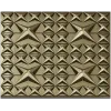 Рельефная квадратная панель "Созвездие" - STL для ЧПУ