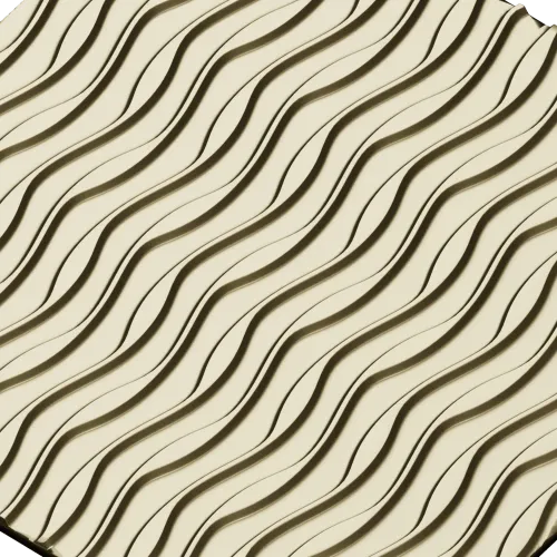 Wave Panel - seamless wavy relief STL for CNC