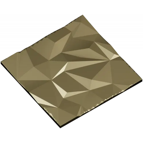 Фасетная декоративная панель - 3D модель STL для ЧПУ