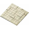 Stud Mosaic Relief Panel STL for CNC
