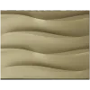 Undulating Wave Decorative Panel STL