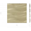 Undulating Wave Decorative Panel STL