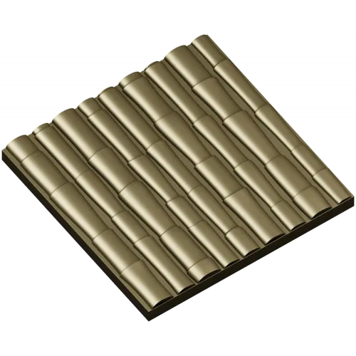Bamboo Relief Panel STL for CNC