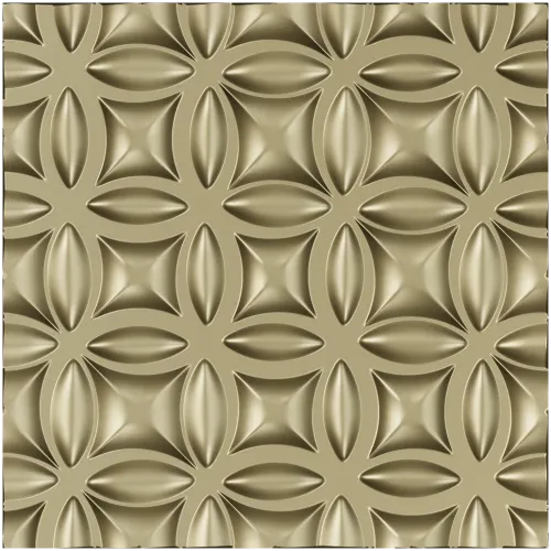 Petal Mosaic Decorative Panel STL
