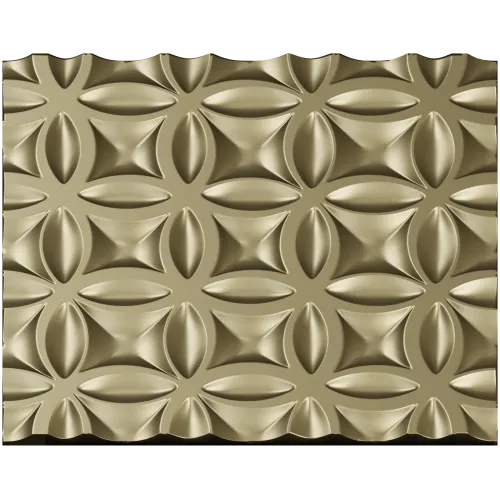 Petal Mosaic Decorative Panel STL