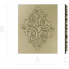 Arabesque Diamond Relief Panel STL
