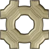 Helios Rosette - high-relief STL 3D model for CNC carving