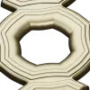 Helios Rosette - high-relief STL 3D model for CNC carving
