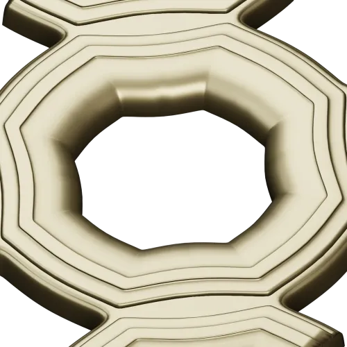 Helios Rosette - high-relief STL 3D model for CNC carving