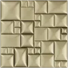 Quilted Cube Panel - 3D STL relief for CNC