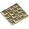 Quilted Cube Panel - 3D STL relief for CNC