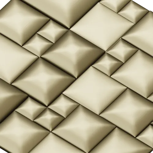 Quilted Cube Panel - 3D STL relief for CNC