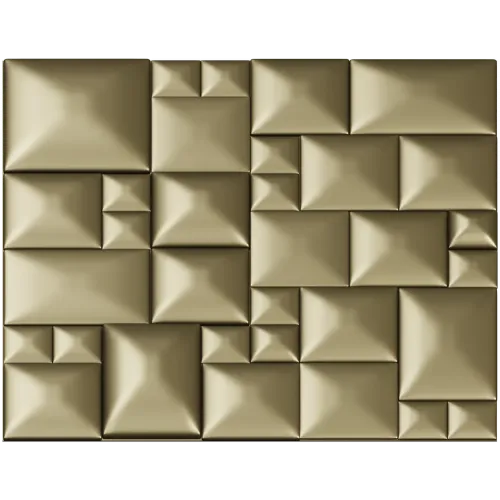 Quilted Cube Panel - 3D STL relief for CNC