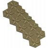 HexaFlora decorative hex panel - STL 3D model for CNC