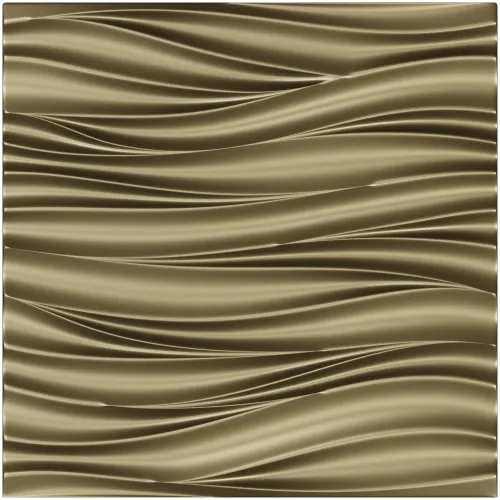 Waveflow Relief - decorative panel 3D model (STL) for CNC