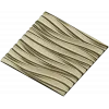 Waveflow Relief - decorative panel 3D model (STL) for CNC