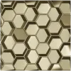 Hexagonal Honeycomb Relief Panel - STL 3D Model for CNC