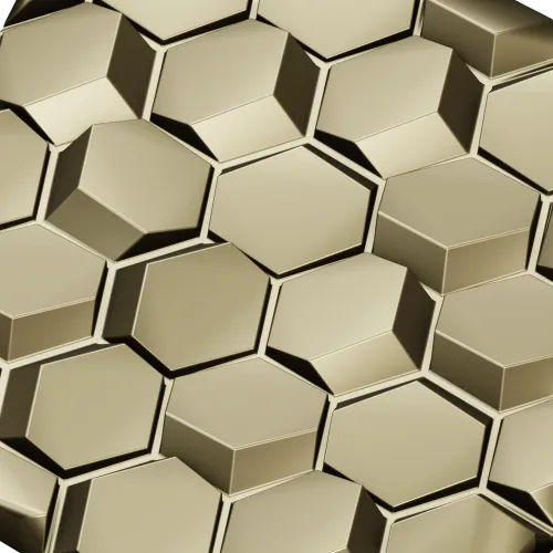 Hexagonal Honeycomb Relief Panel - STL 3D Model for CNC