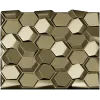 Hexagonal Honeycomb Relief Panel - STL 3D Model for CNC