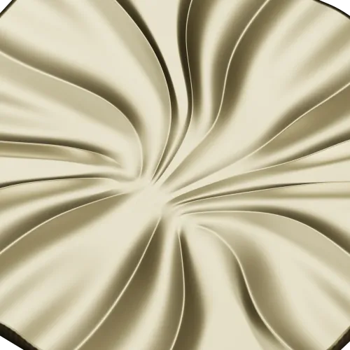Radiant Bloom decorative panel - STL 3D model for CNC milling