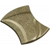 Aurelia Wave Segment - STL 3D model for CNC decorative panel