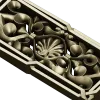 Seashell Acanthus Decorative Panel STL for CNC