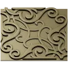 Ornamental Arabesque Square Panel STL for CNC