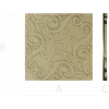 Ornamental Arabesque Square Panel STL for CNC