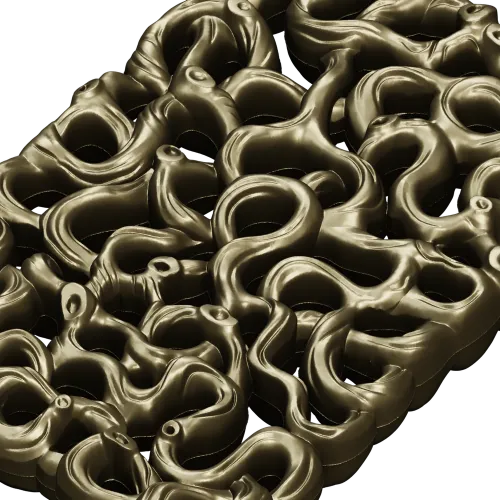 Coral Lace decorative panel - STL 3D model for CNC