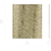 Wavy Grain Decorative Panel STL Model
