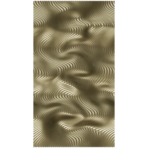 Golden Ripples - decorative panel STL for CNC