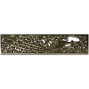 Резная панель "Птица в узоре" - 3D STL для ЧПУ