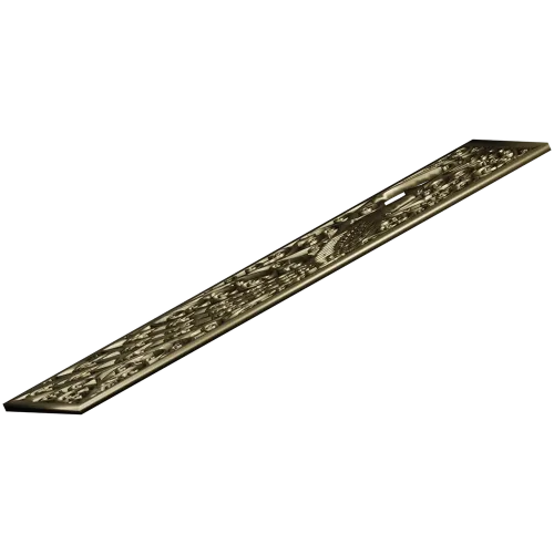 Резная панель "Птица в узоре" - 3D STL для ЧПУ