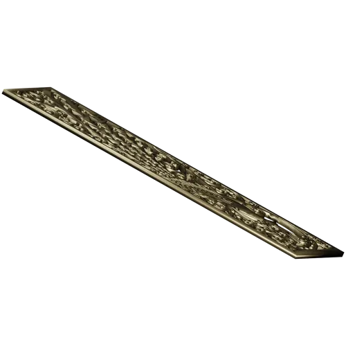 Резная панель "Птица в узоре" - 3D STL для ЧПУ