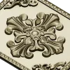 Ornate Fleur-Cross Decorative Panel STL for CNC