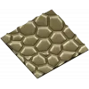 Honeycell Relief - Organic Honeycomb 3D Panel (STL for CNC)