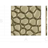 Honeycell Relief - Organic Honeycomb 3D Panel (STL for CNC)