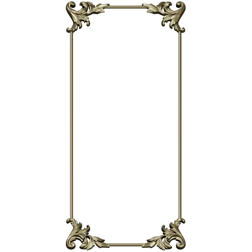 Acanthus Slim Panel - 3D STL model for CNC milling