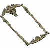 Rococo Acanthus Decorative Frame - STL 3D Model for CNC