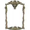 Rococo Acanthus Decorative Frame - STL 3D Model for CNC