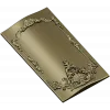 Baroque Shell Cartouche Panel STL for CNC