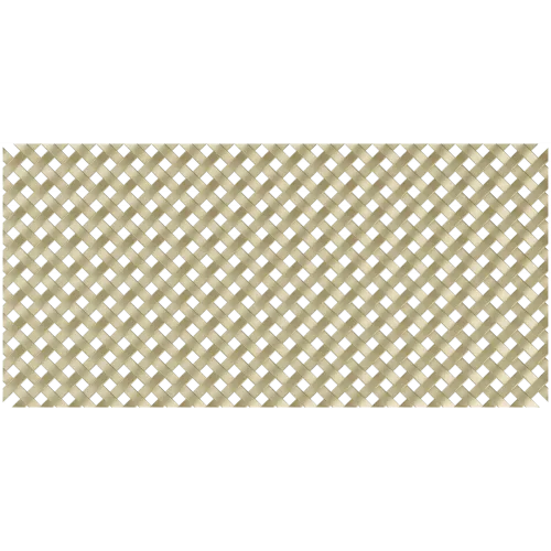 Woven Basket Lattice Decorative Panel - STL 3D Model for CNC