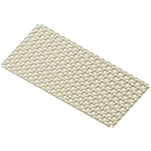 Woven Basket Lattice Decorative Panel - STL 3D Model for CNC