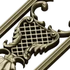 Filigree Acanthus Vertical Panel - STL 3D model for CNC