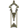 Filigree Acanthus Vertical Panel - STL 3D model for CNC