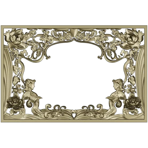 Golden Vine Cartouche